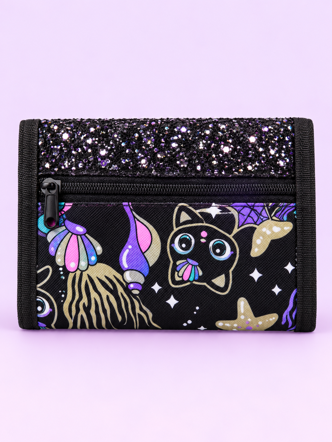 Smiggle Cosmic Cat Wallet Secondary image