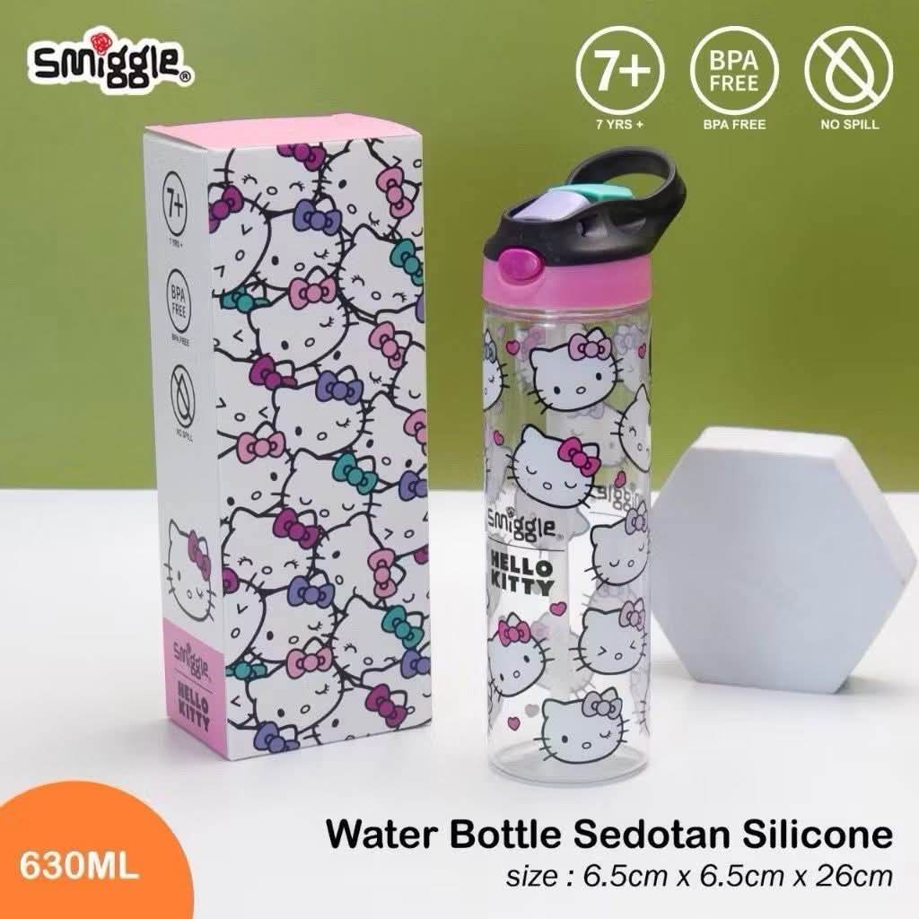 SMIGGLE WATER BOTTLE - HELLO KITTY