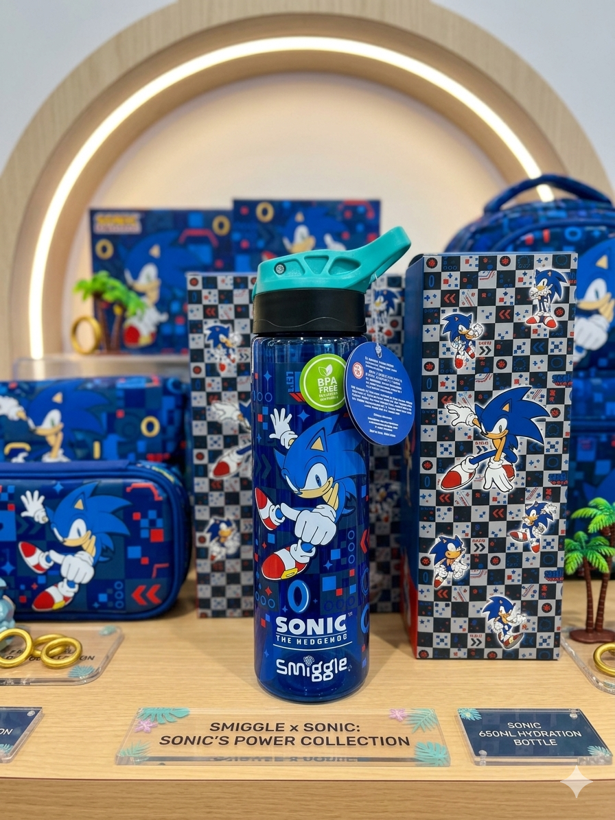 SMIGGLE WATER BOTTLE - SONIC Main image