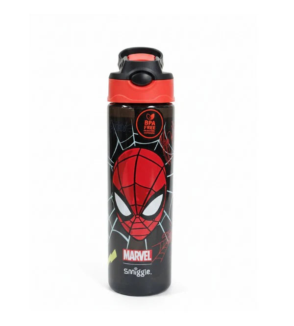 SMIGGLE WATER BOTTLE - SPIDERMAN Main image