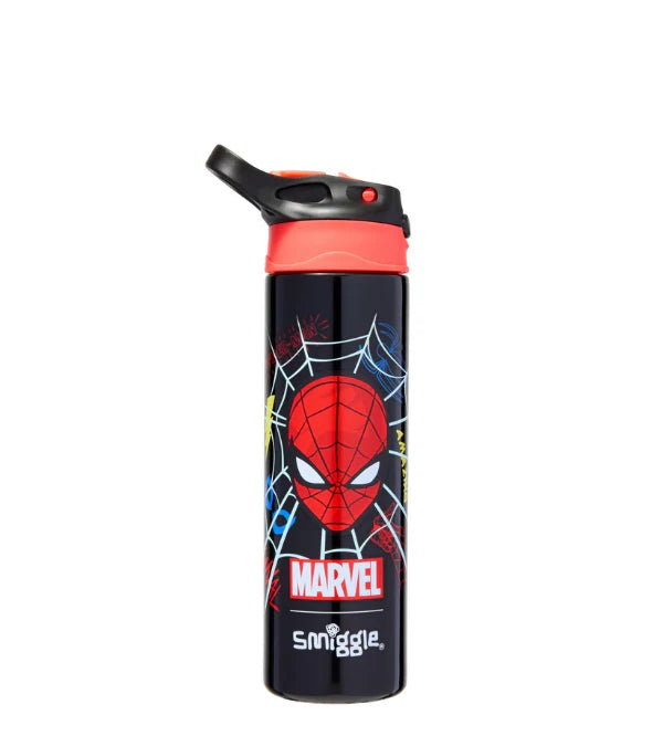 SMIGGLE WATER BOTTLE - SPIDERMAN