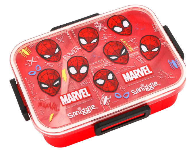 SMIGGLE LUNCH BOX - SPIDERMAN