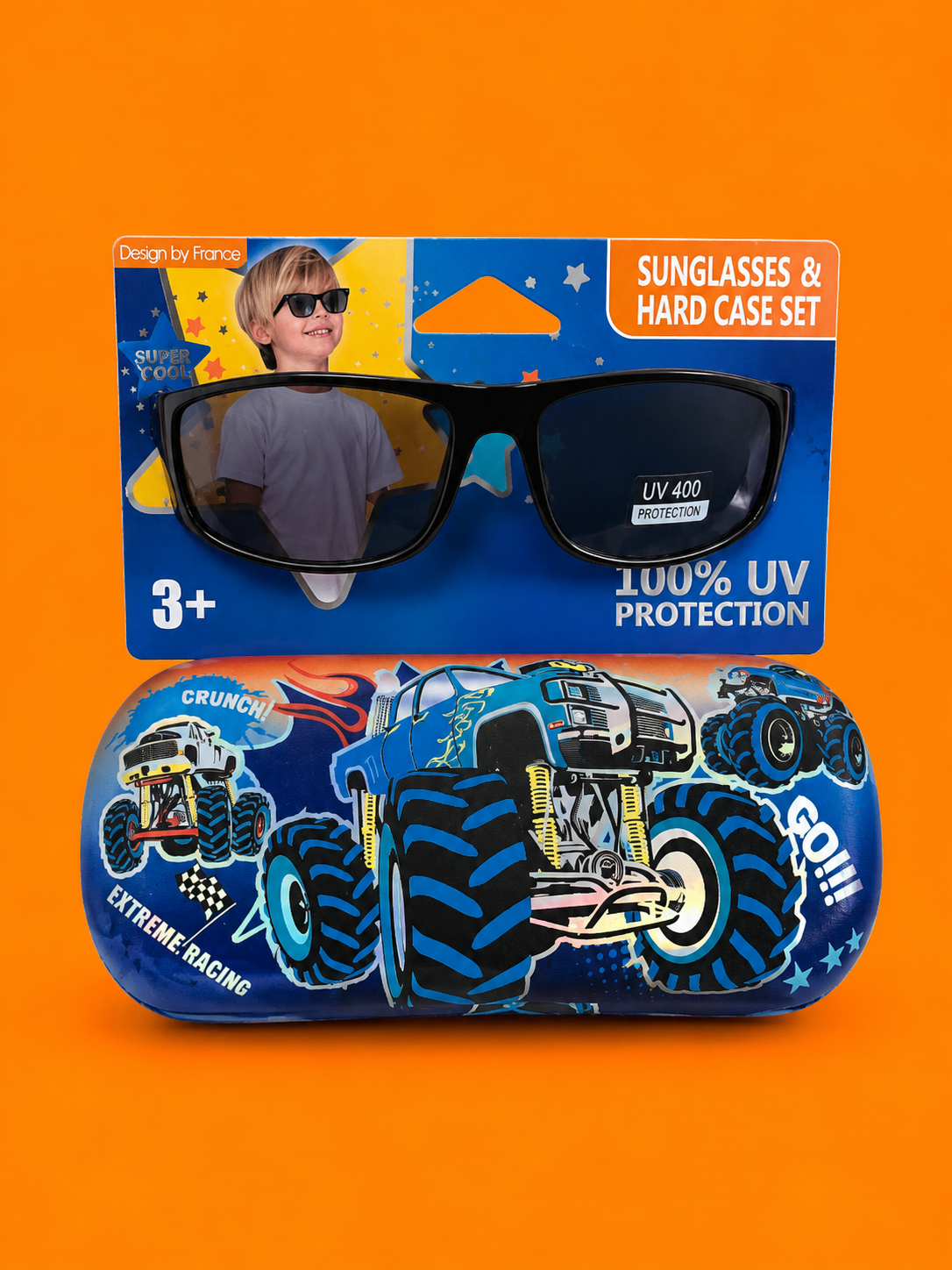 VEST MONSTER TRUCK SUNGLASSES SET Main image