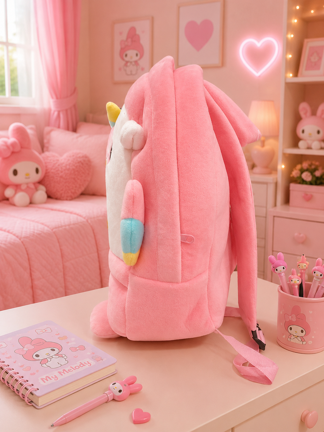 UNICORN PLUSH BAG - 13 INCHES