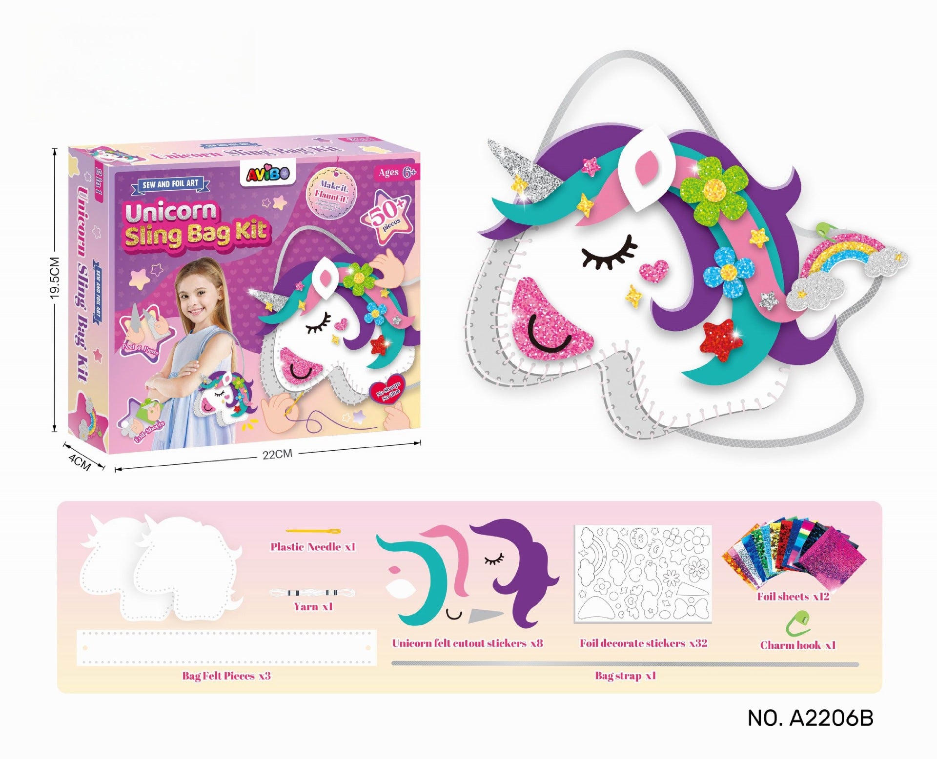 UNICORN STITCHING BAG
