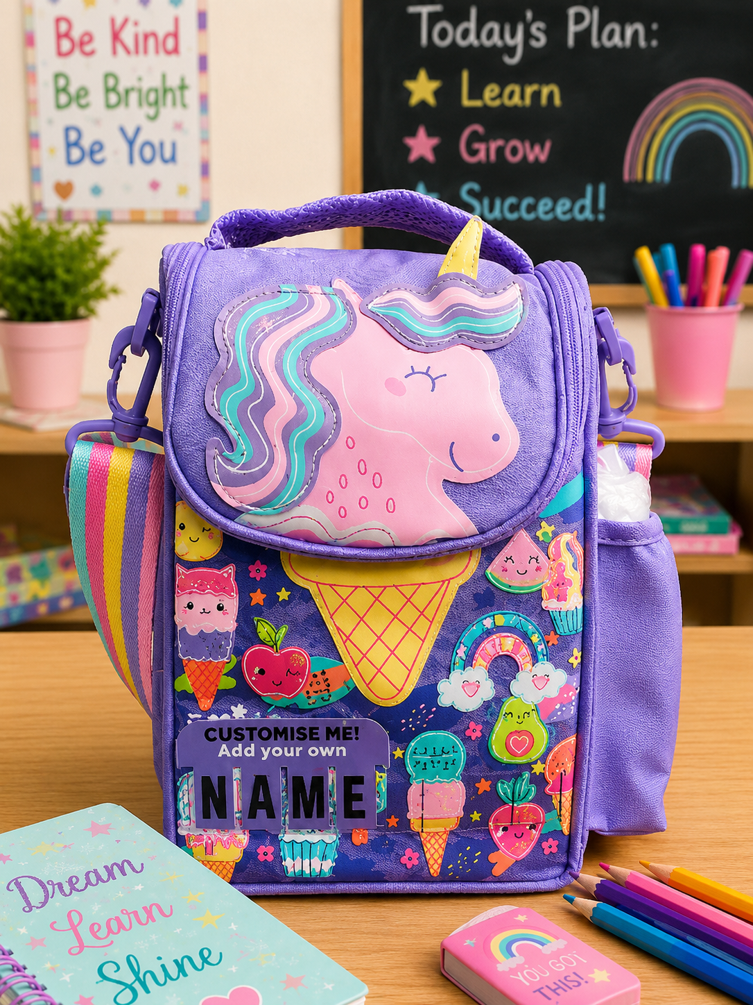 SMIGGLES LUNCH BAG - UNICORN Main image