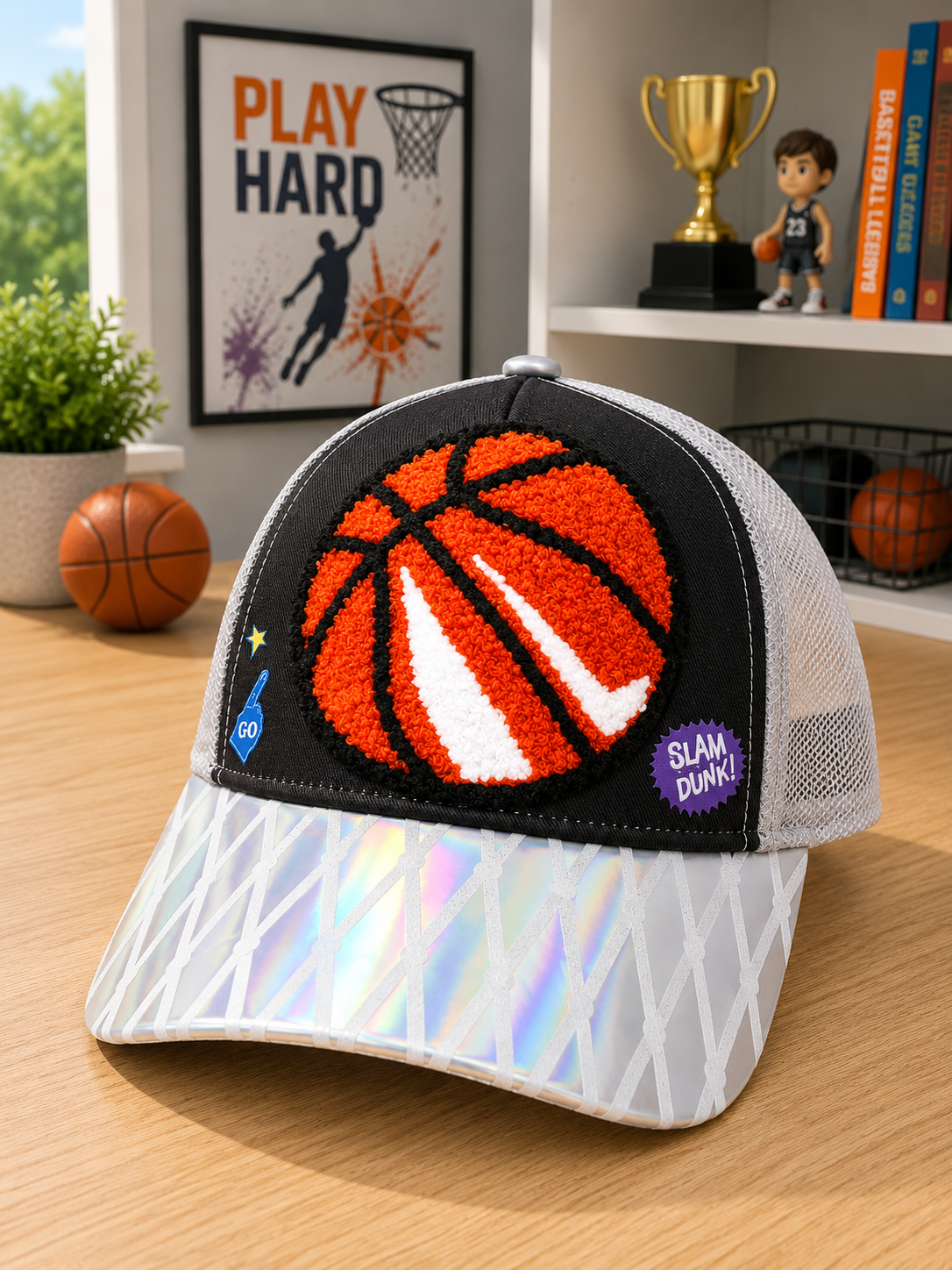 VEST Kids Basketball Cap – Slam Dunk