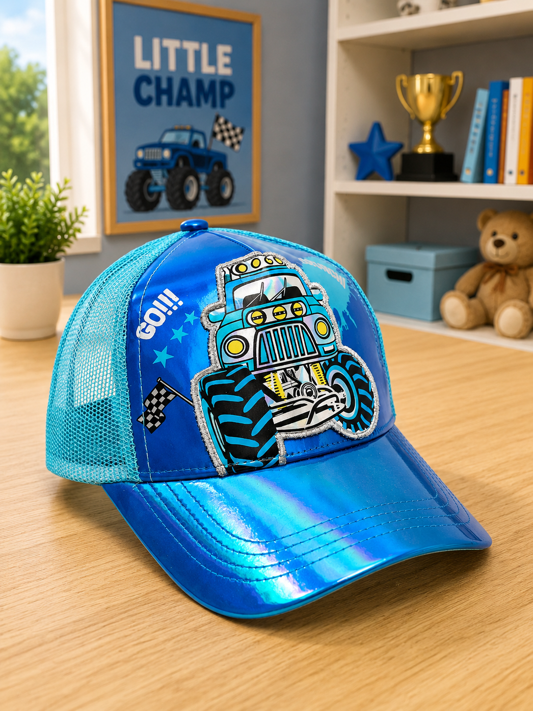 VEST MONSTER TRUCK CAP