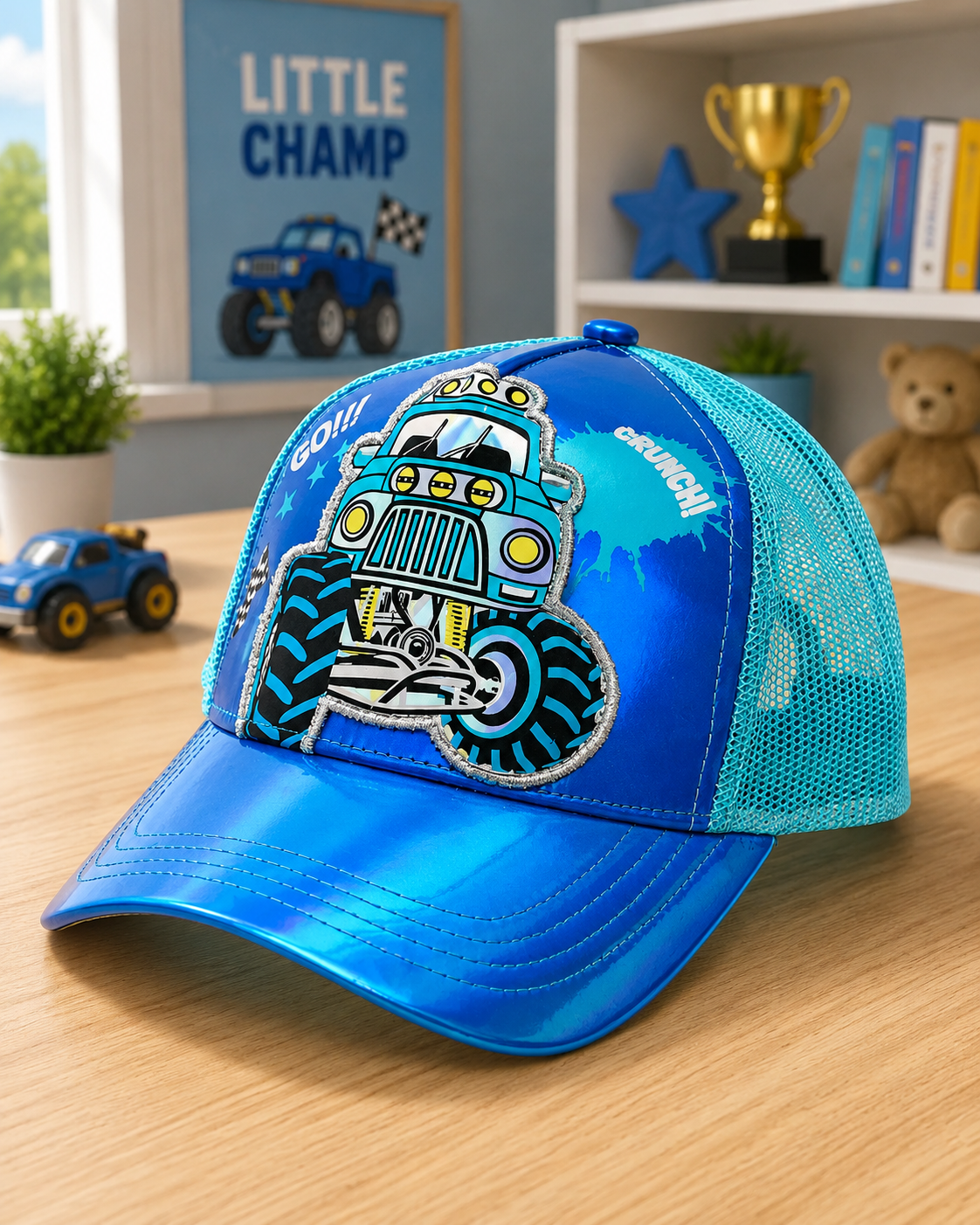 VEST MONSTER TRUCK CAP