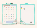 Double-Sided Magnetic Whiteboard