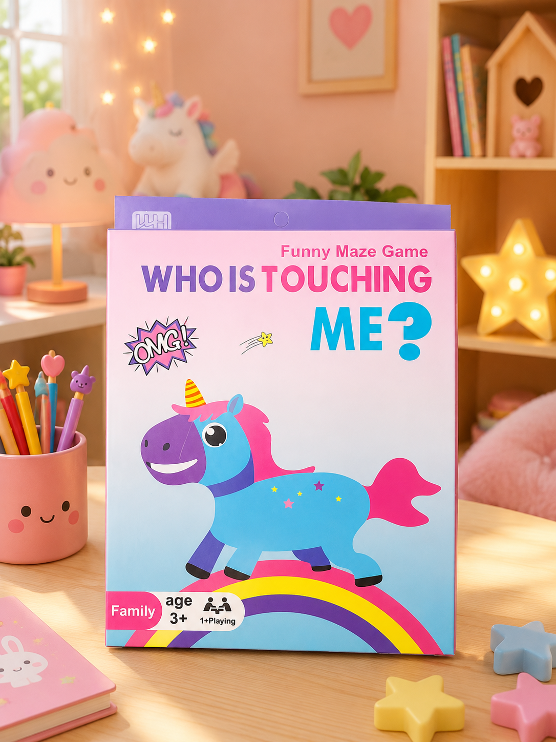 MAZE GAME - WHO IS TOUCHING ME?