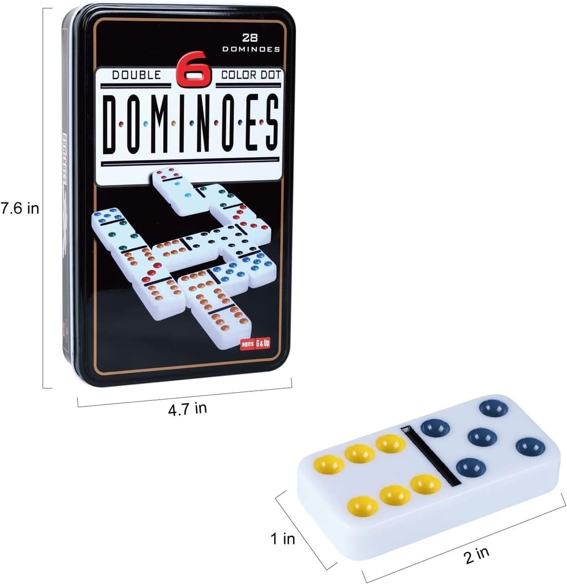 DOMINOES TIN BOX Secondary image