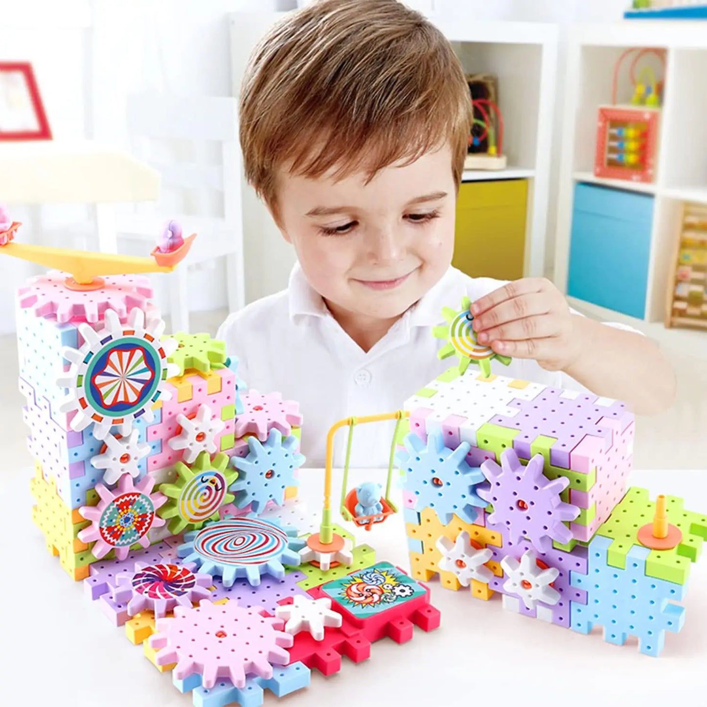 ELECTRIC BUILDING BLOCKS 165 PCS