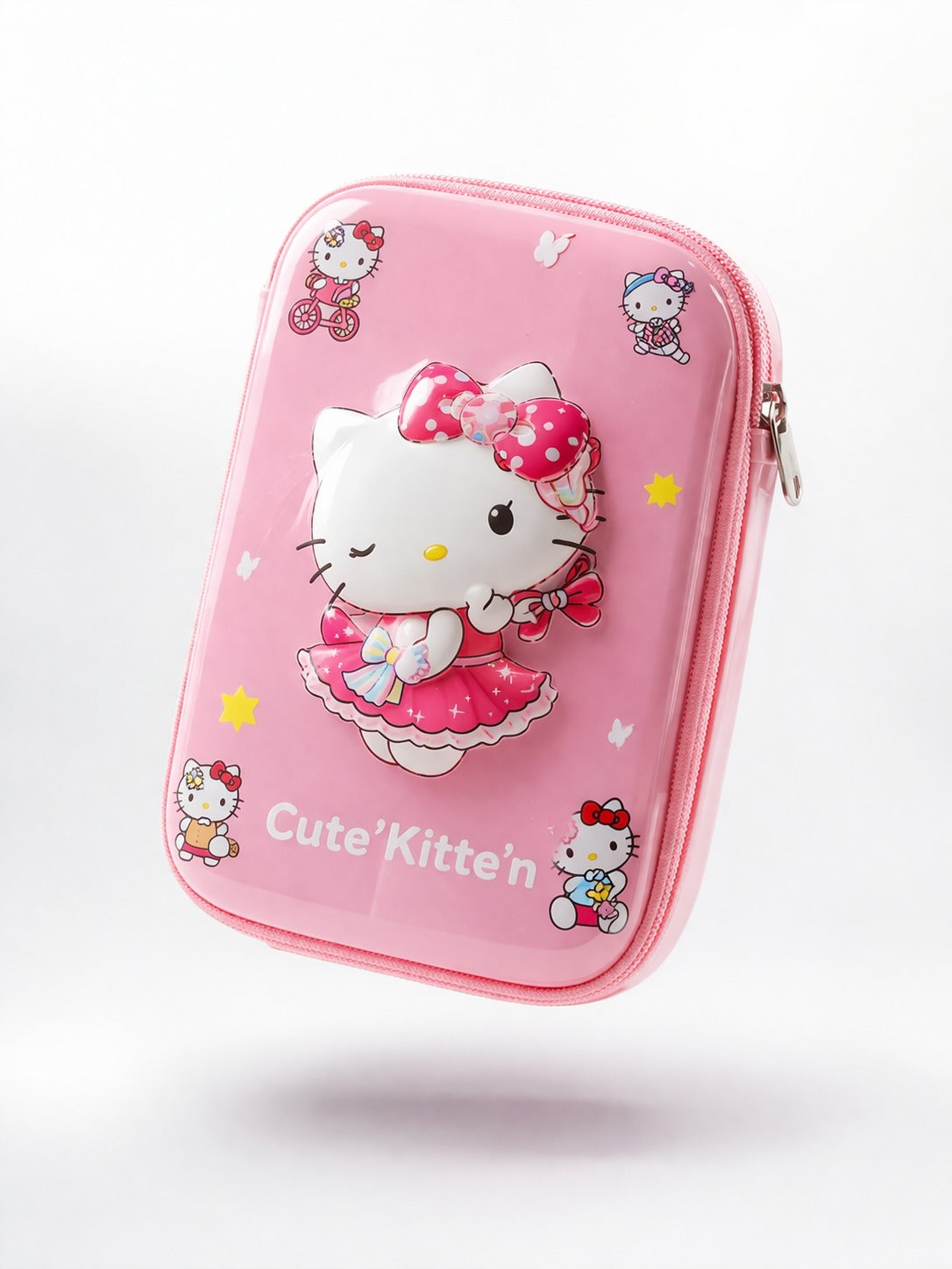 PENCIL POUCH 3D LARGE - HELLO KITTY