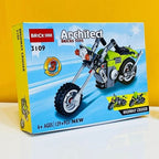 ARCHITECT BLOCK BIKE 129 PCS DECOOL