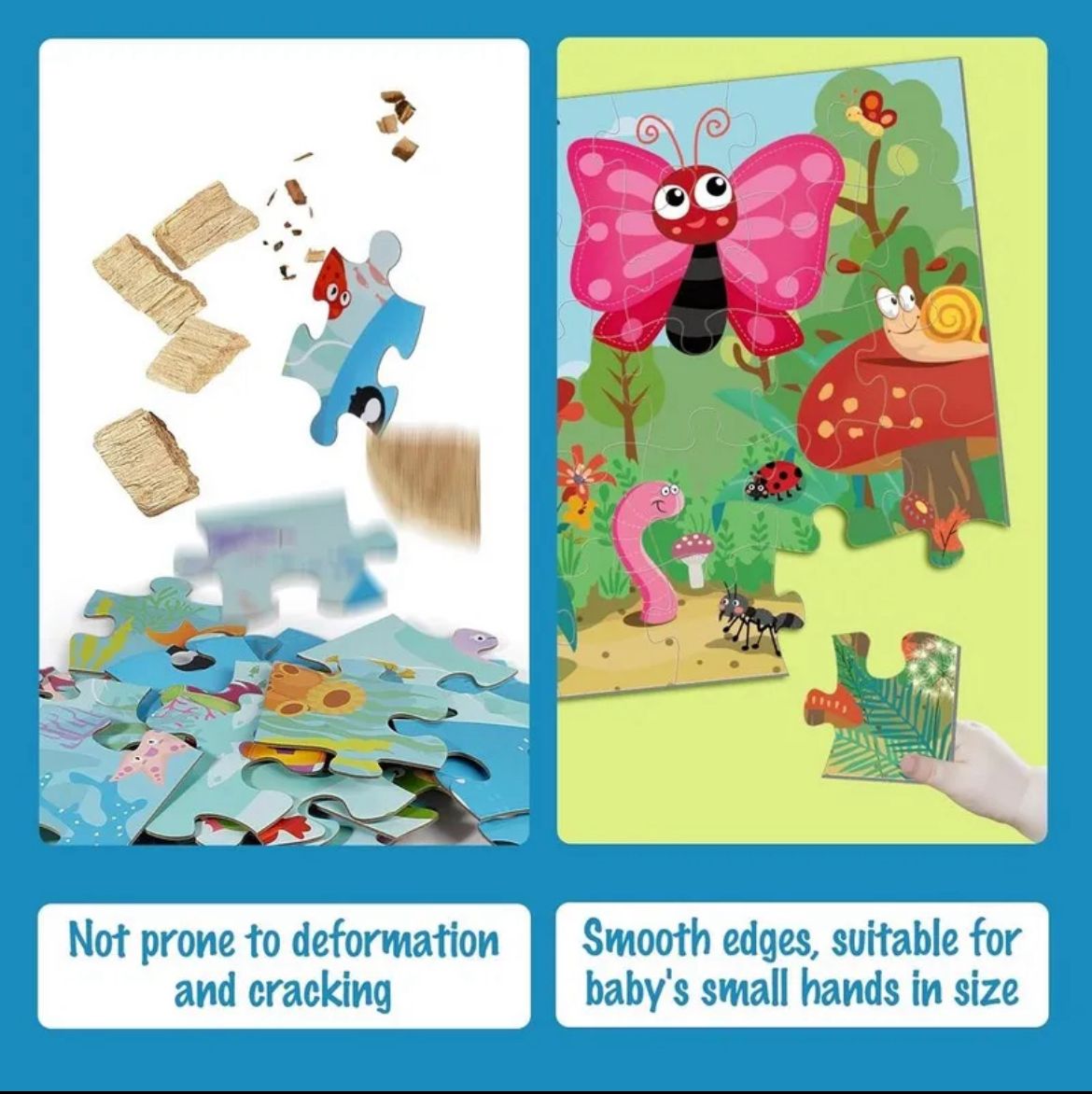 35 PCS BUG & INSECT JUMBO PUZZLE