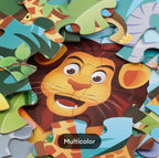 JUMBO WILD ANIMAL PUZZLE 48 PCS