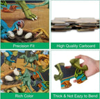 JUMBO PUZZLE DINOSAUR 48 PCS