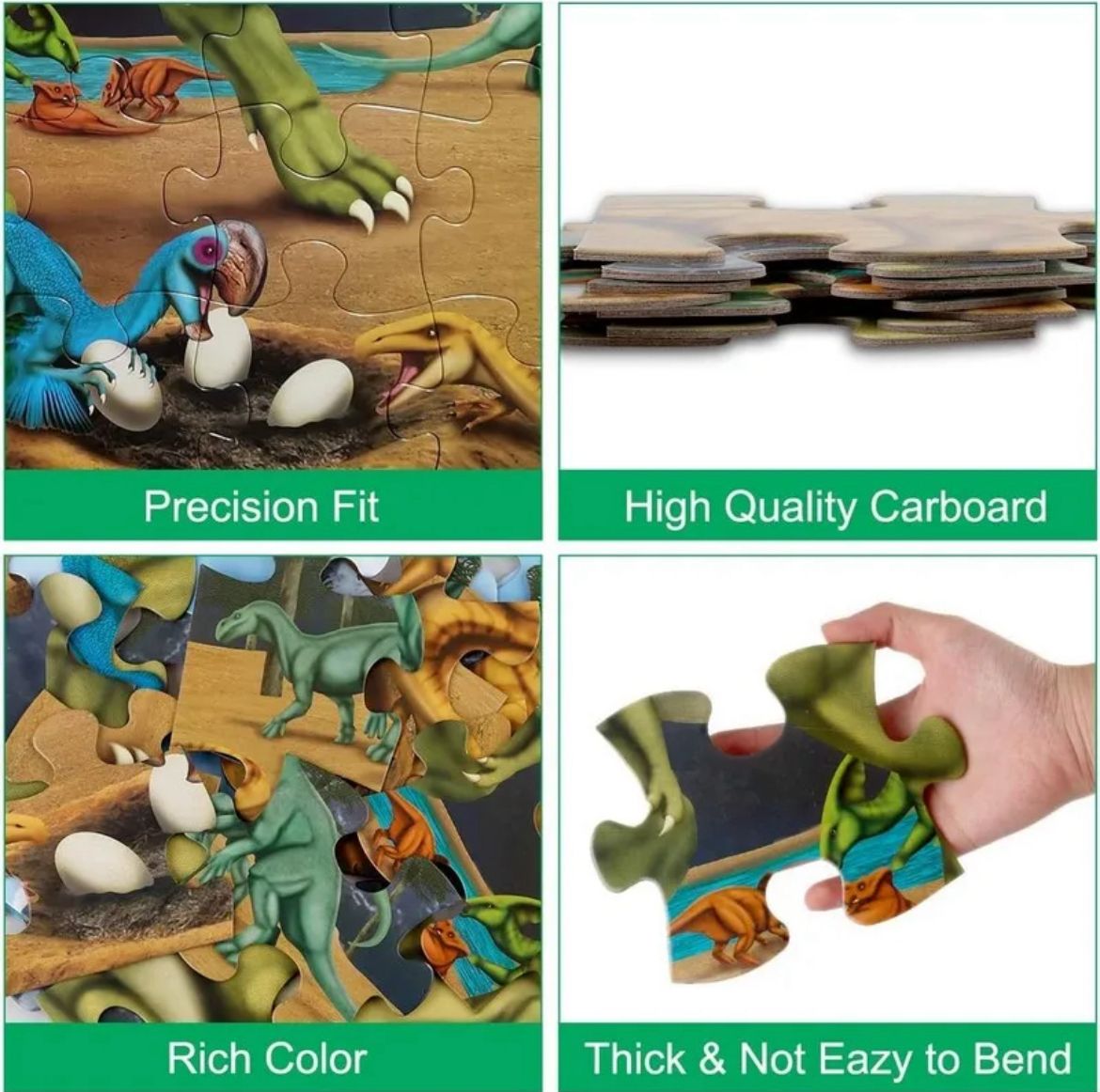 JUMBO PUZZLE DINOSAUR 48 PCS