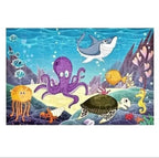 JUMBO SEA ANIMAL PUZZLE 48 PCS