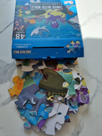 JUMBO SEA ANIMAL PUZZLE 48 PCS