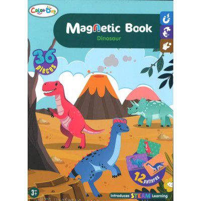 MAGNETIC BOOK DINOSAUR 63009