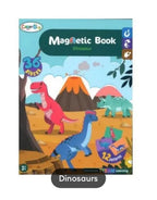 MAGNETIC BOOK DINOSAUR 63009