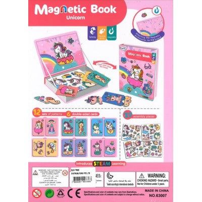 MAGNETIC BOOK UNICORN