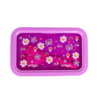 LUNCH BOX PLASTIC 2006A FLORAL