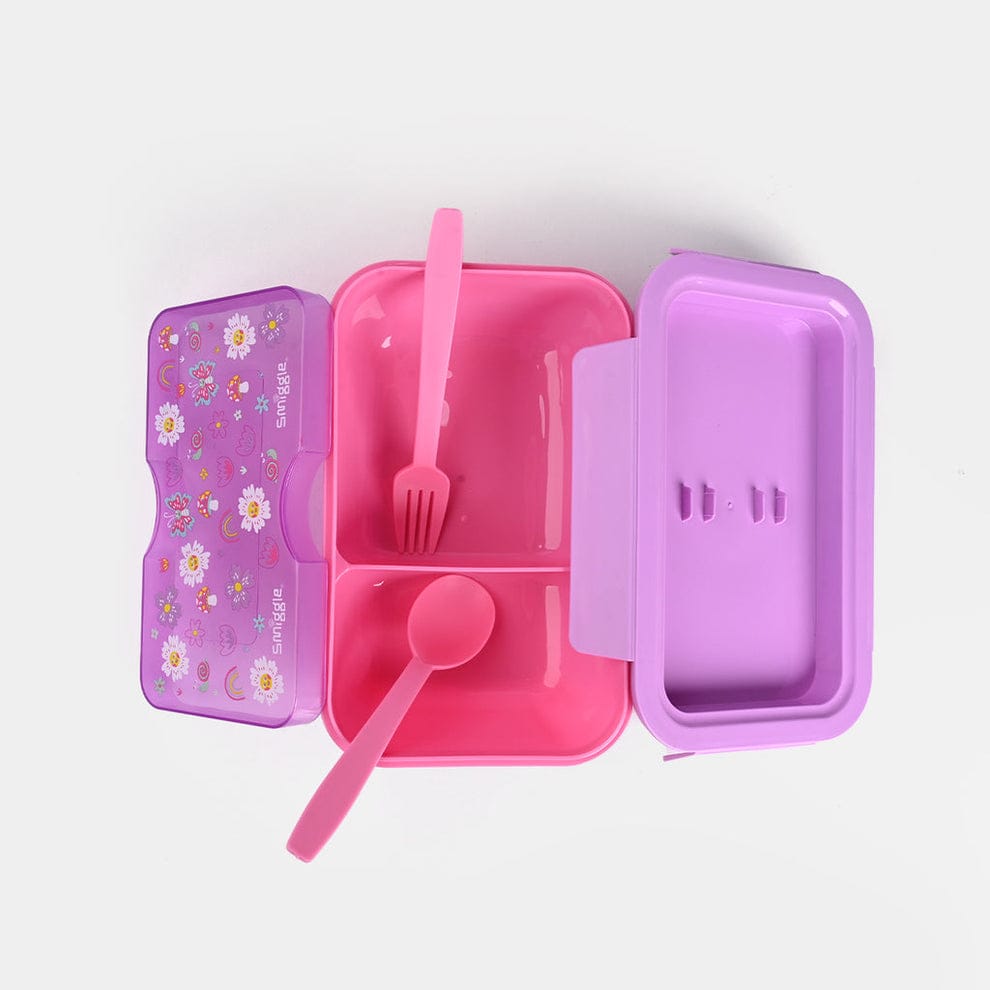 LUNCH BOX PLASTIC 2006A FLORAL