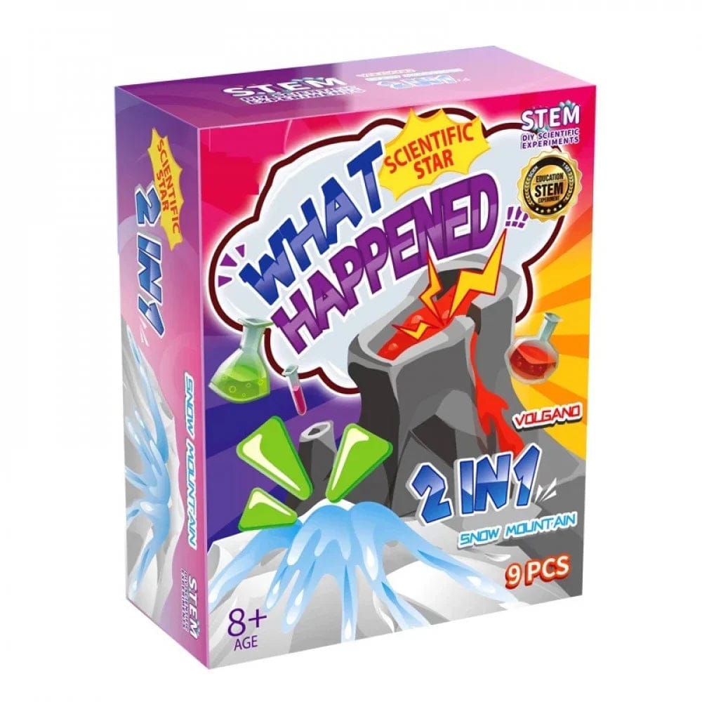 WHAT HAPPENED - VOLCANO 2 IN 1