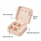 Travel Jewelry Organizer Box