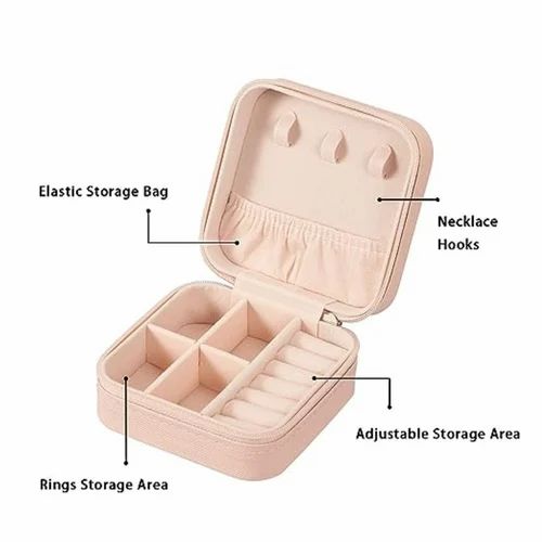 Travel Jewelry Organizer Box