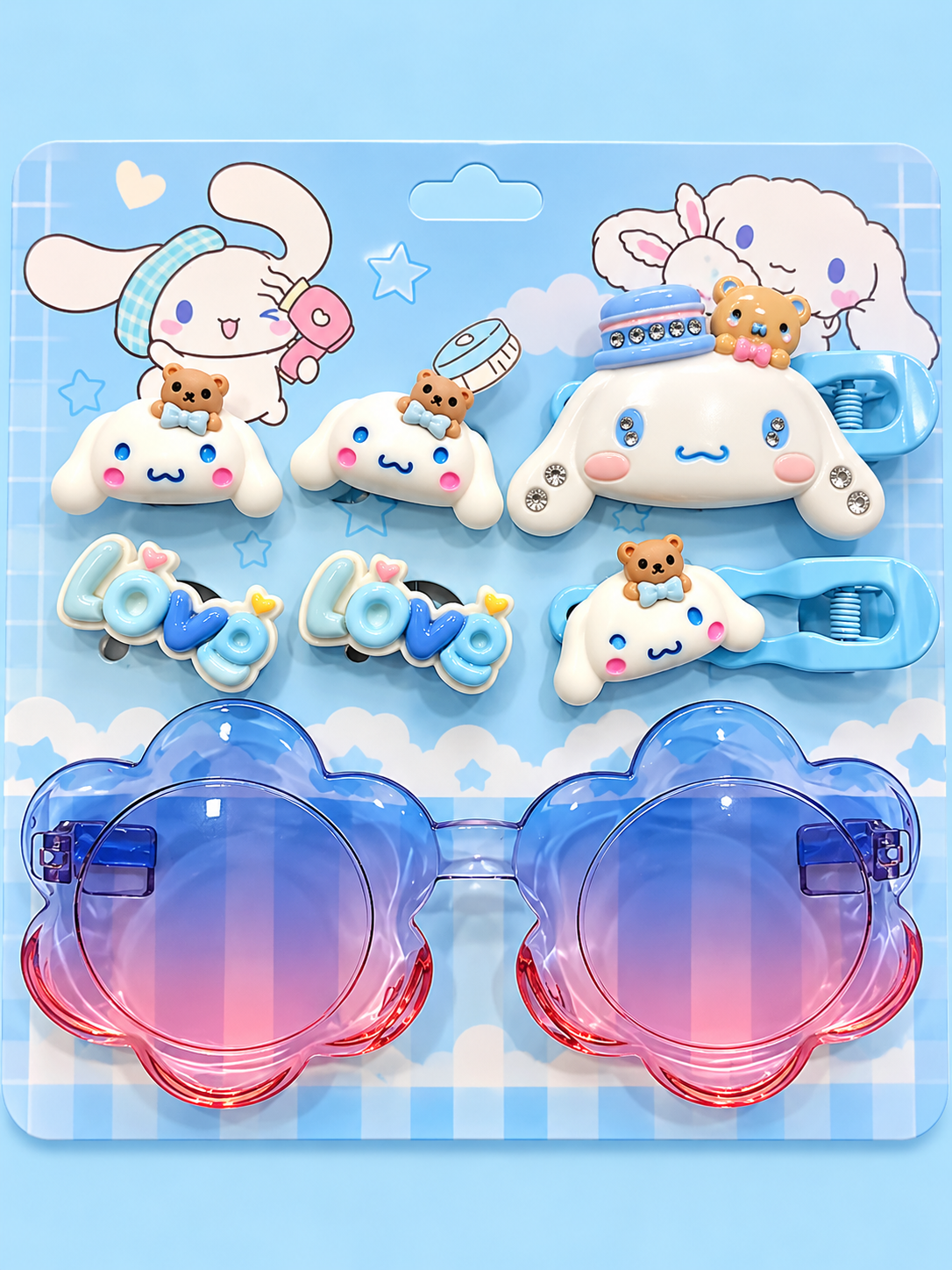 Sanrio Hair Accessories & Sunglasses Set Secondary image