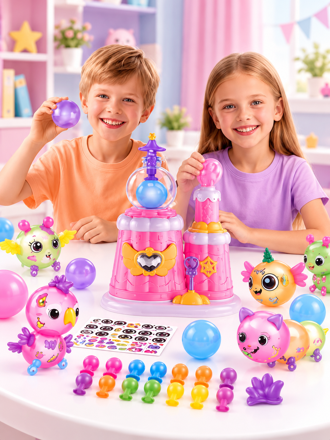 Balloon Inflator DIY Toy Kit – 100+ Creative Possibilities Main image