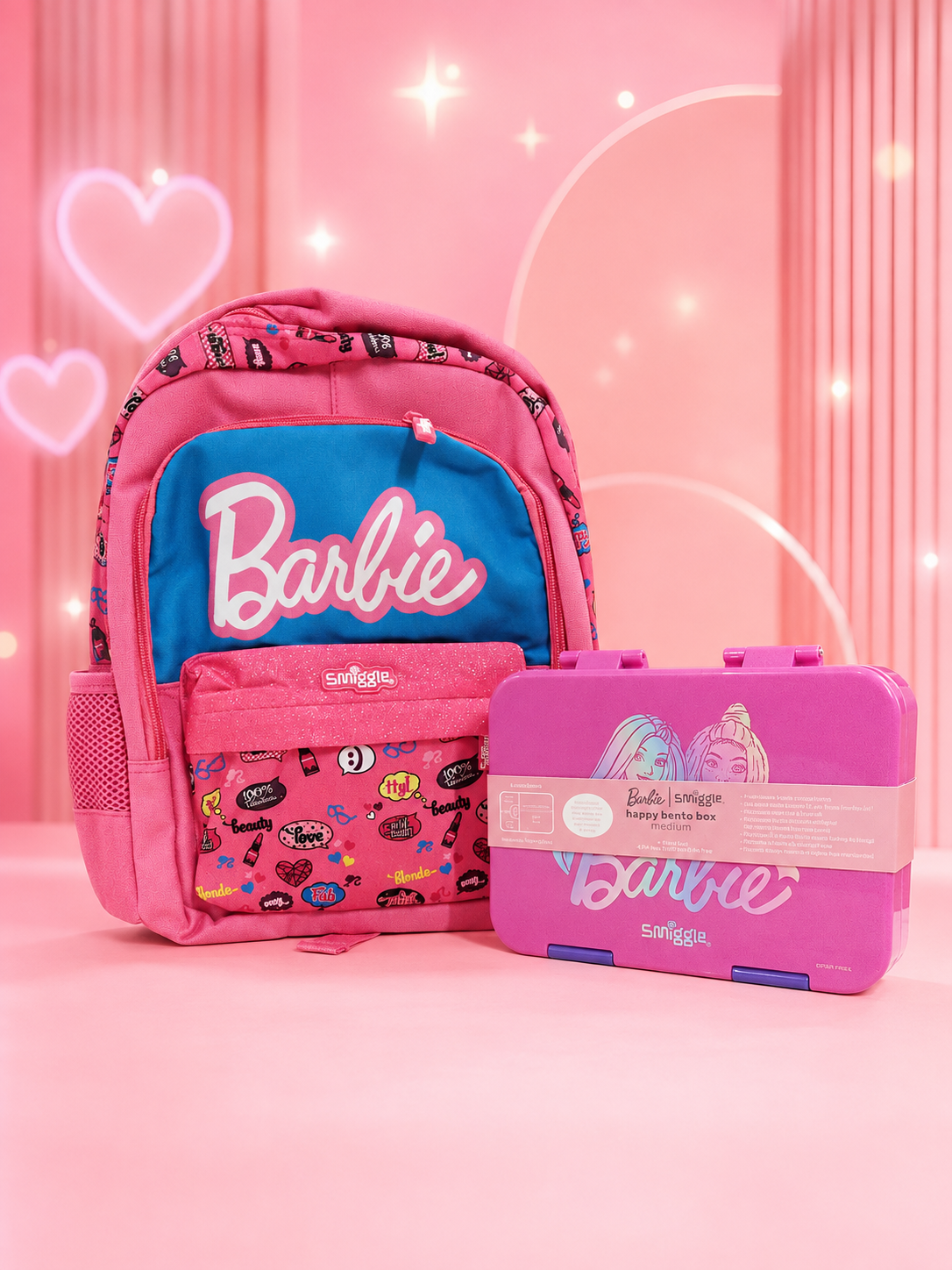 Smiggle Barbie Backpack & Bento Box Deal