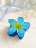 Glossy Flower Hair Claw Clip