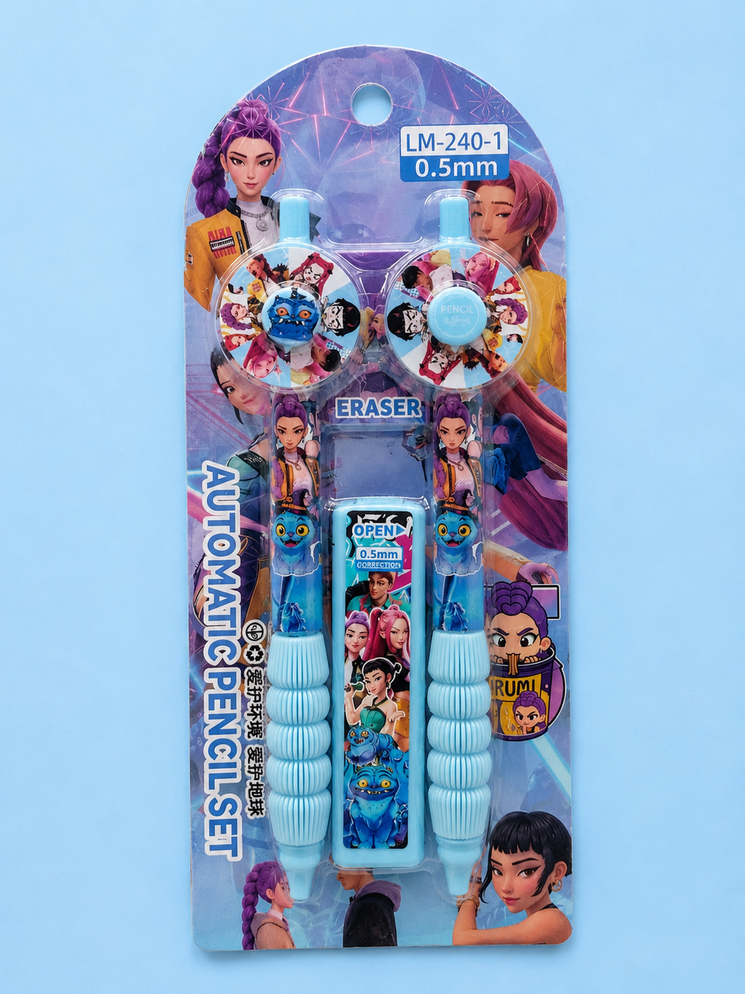 KPop Demon Hunters Mechanical Pencil Set – 0.5mm Secondary image