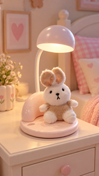 Teddy and Bunny LED Kids Lamp