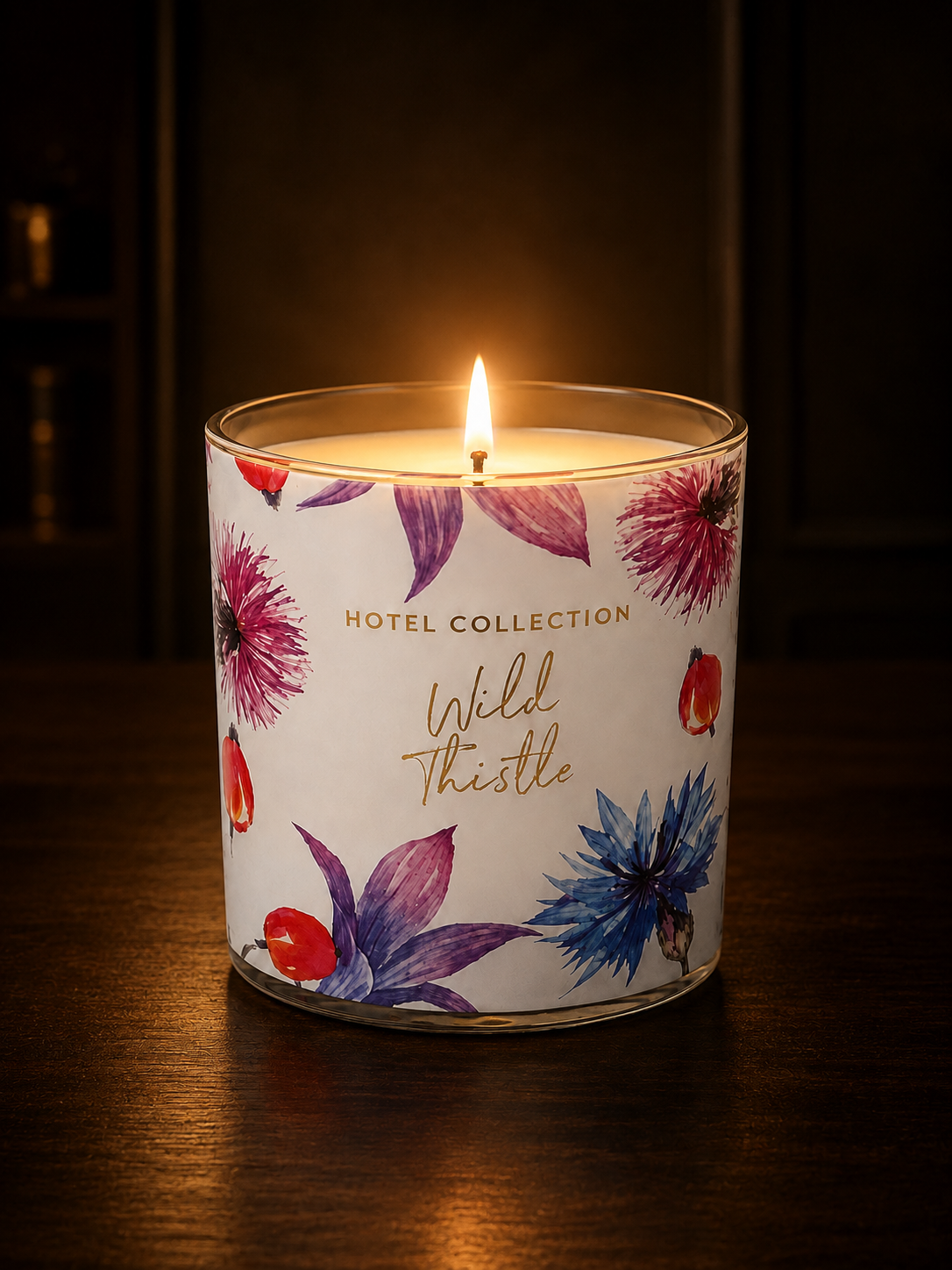 Wild Thistle Single-Wick Scented Candle Secondary image