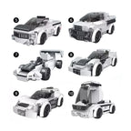 DECOOL BLOCKS – WHITE SPORTS CAR – 209 PCS – alternate product view 4