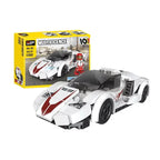 DECOOL BLOCKS – WHITE SPORTS CAR – 209 PCS – alternate product view 3