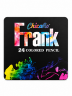 CHICARO COLOR PENCILS SET - METAL BOX