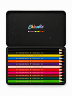 CHICARO COLOR PENCILS SET - METAL BOX