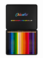 CHICARO COLOR PENCILS SET - METAL BOX