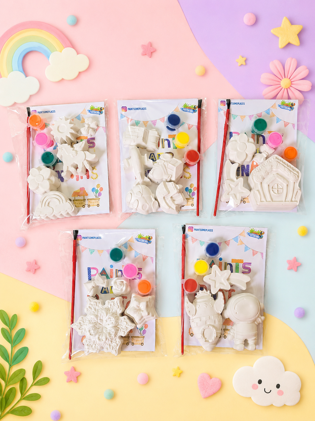 DIY CLAY DESIGN FIGURINE SET Main image