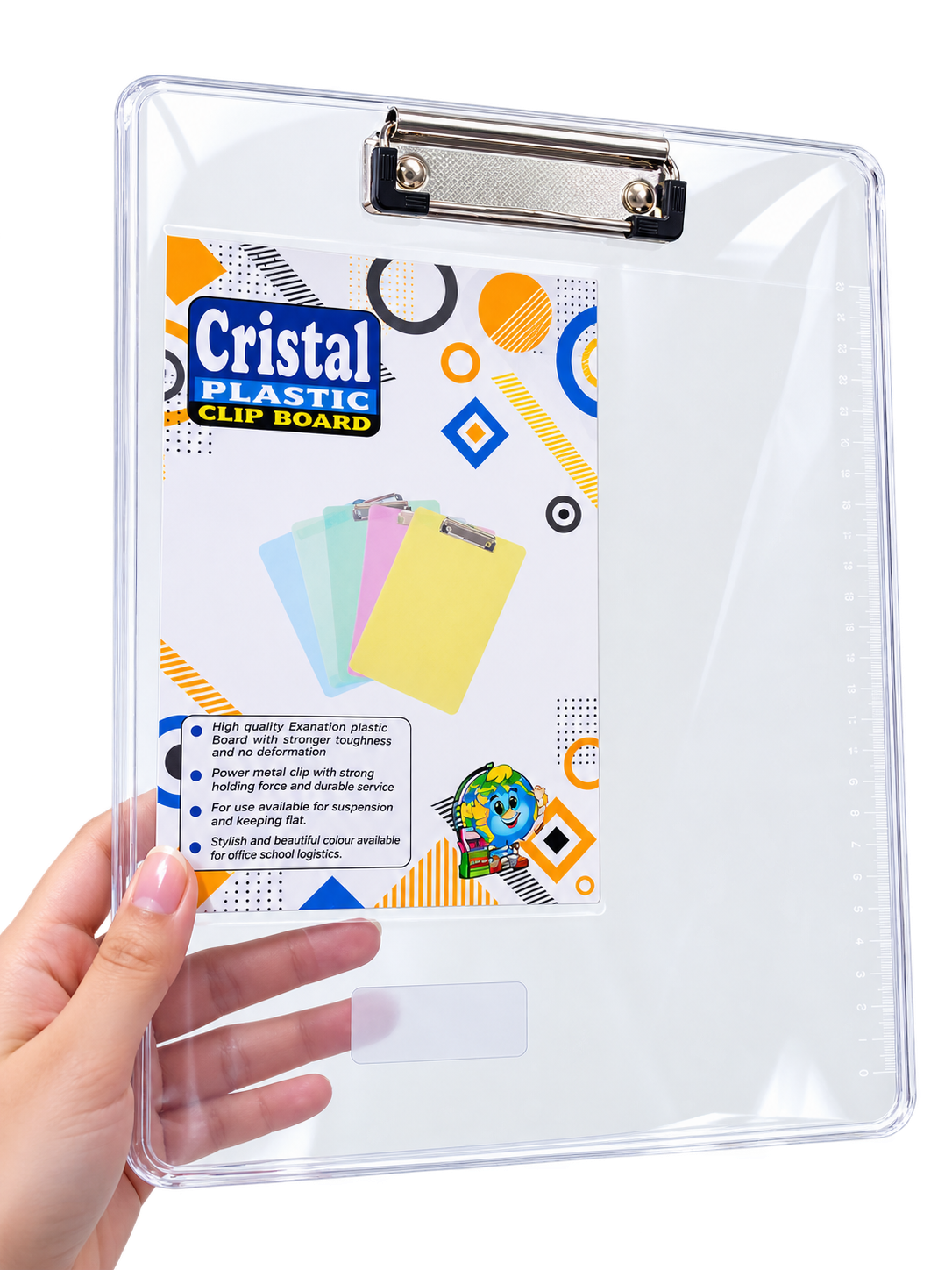 Transparent Plastic Clipboard Main image