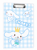 Sanrio Transparent Clipboards