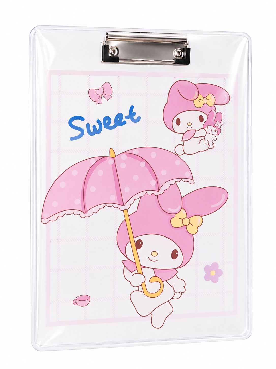 Sanrio Transparent Clipboards