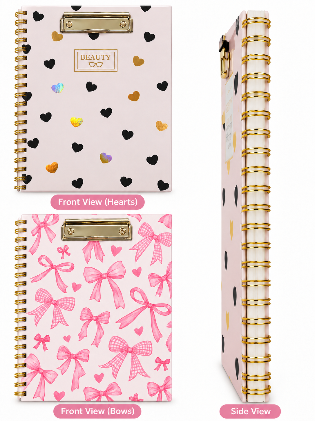 Clipboard Notebook – Spiral Binding - A4 Main image